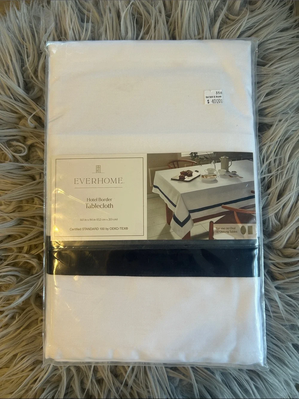 Everhome Hotel Border Tablecloth